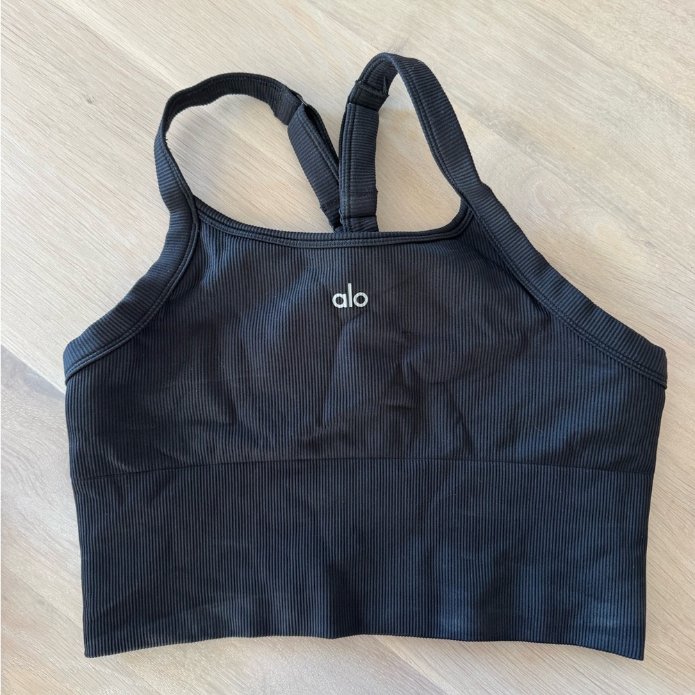 Alo Seamless Ribbed Favorite Bra Tank
